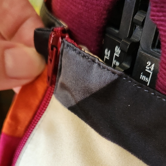 H&M pattern circle skirt with drop waist - Picture 6 of 10